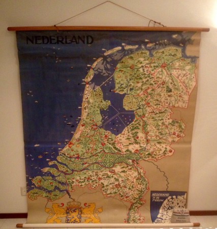 Landkaart Nederland